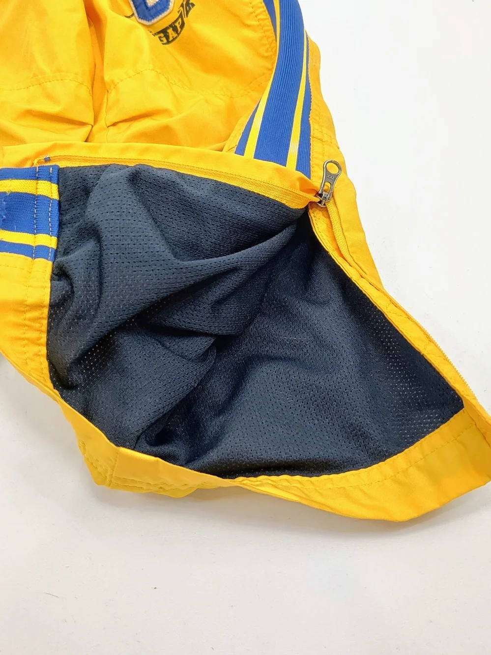 Baby GAP Toddler Boy's Y2K 'Captain' Yellow Athletic Track Pants